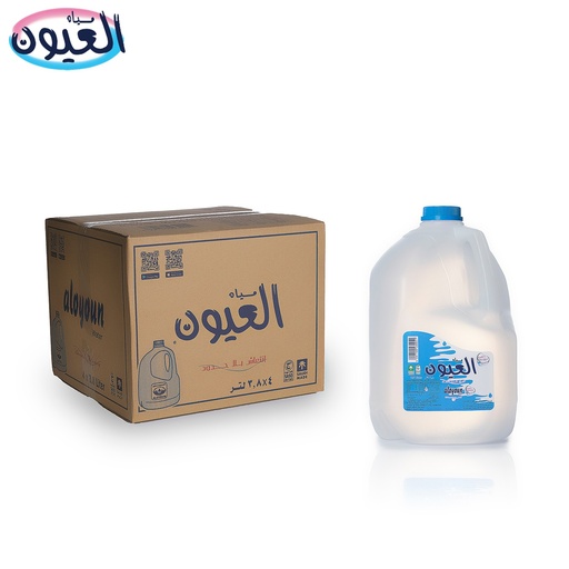 مياه العيون 3.8 لتر – 4 عبوات